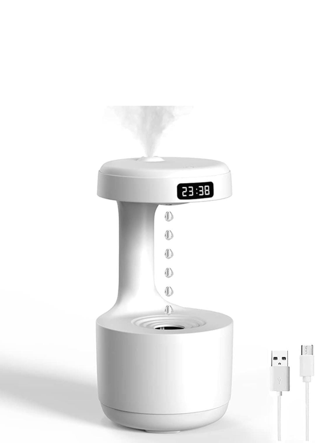 Anti Gravity Air Humidifier Countercurrent Water Droplet
