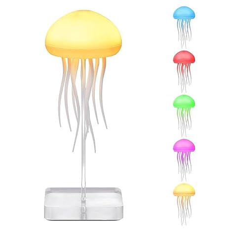 Voice Control Jellyfish Lamp With Dancing Legs