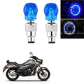 Skull Shape Valve Cap LED Light Wheel Tyre Light for Car, Bike, Cycles