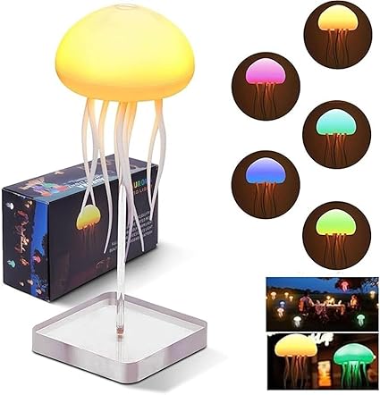 Voice Control Jellyfish Lamp With Dancing Legs