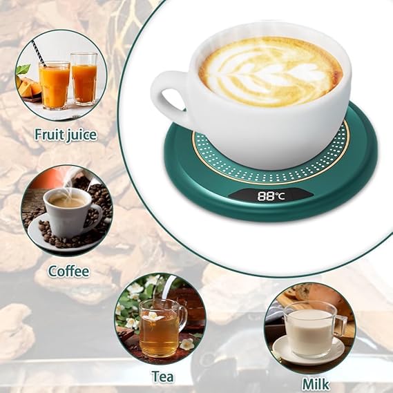 USB-Powered Coffee Mug Warmer – Smart Heating Plate Pad
