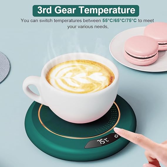 USB-Powered Coffee Mug Warmer – Smart Heating Plate Pad
