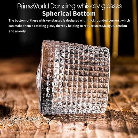 Dancing Whiskey Glass Set of 6 Pcs