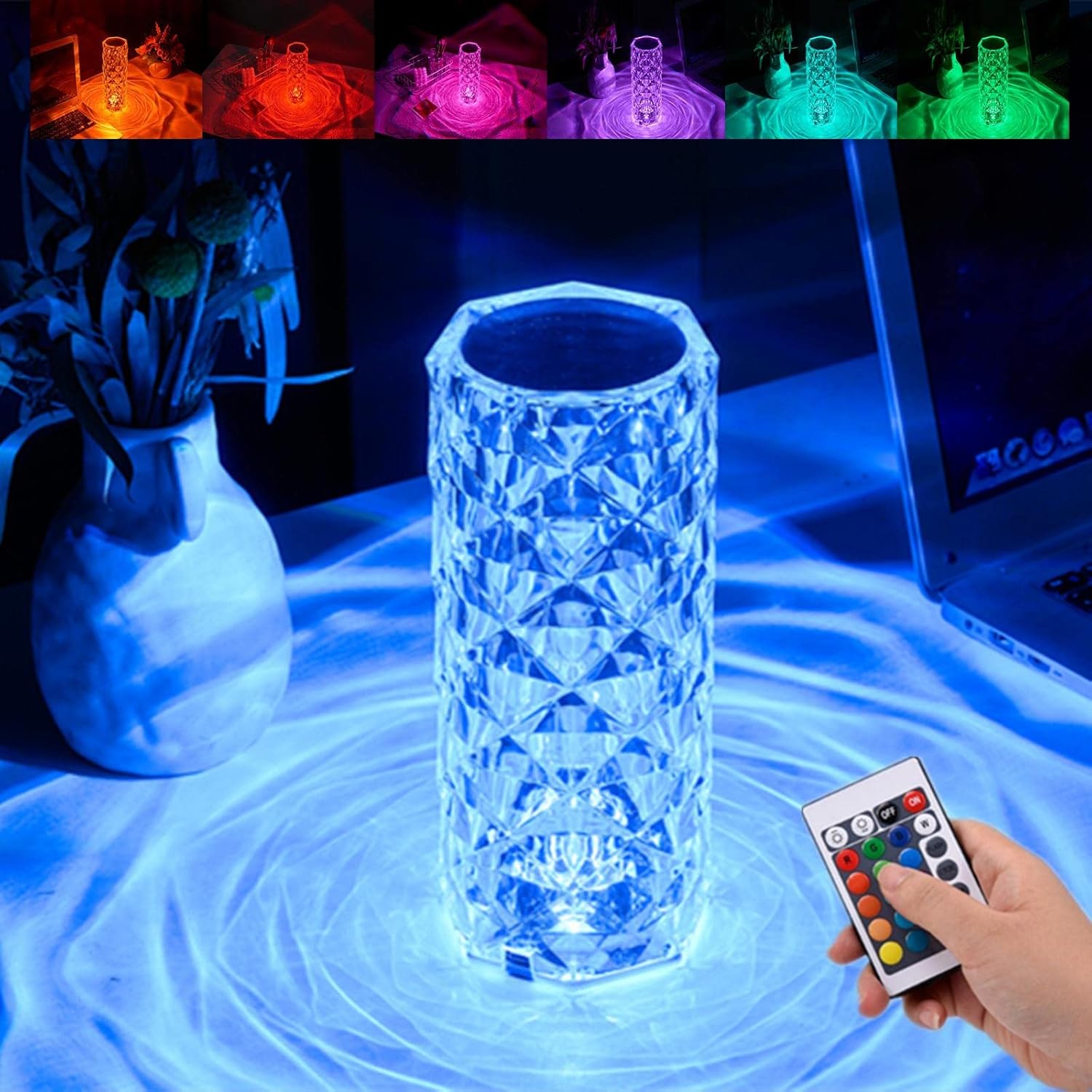 Crystal Table Lamp