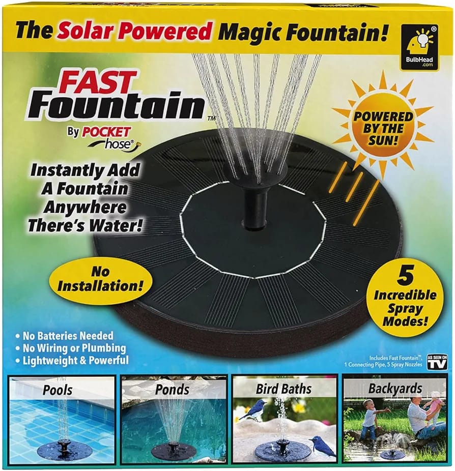 Pocket Hose Solar-Powered-Instantly Adds a Water