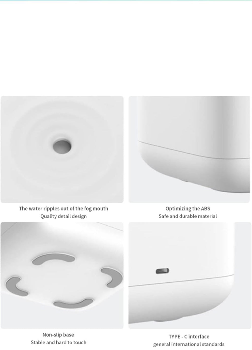 Anti Gravity Air Humidifier Countercurrent Water Droplet