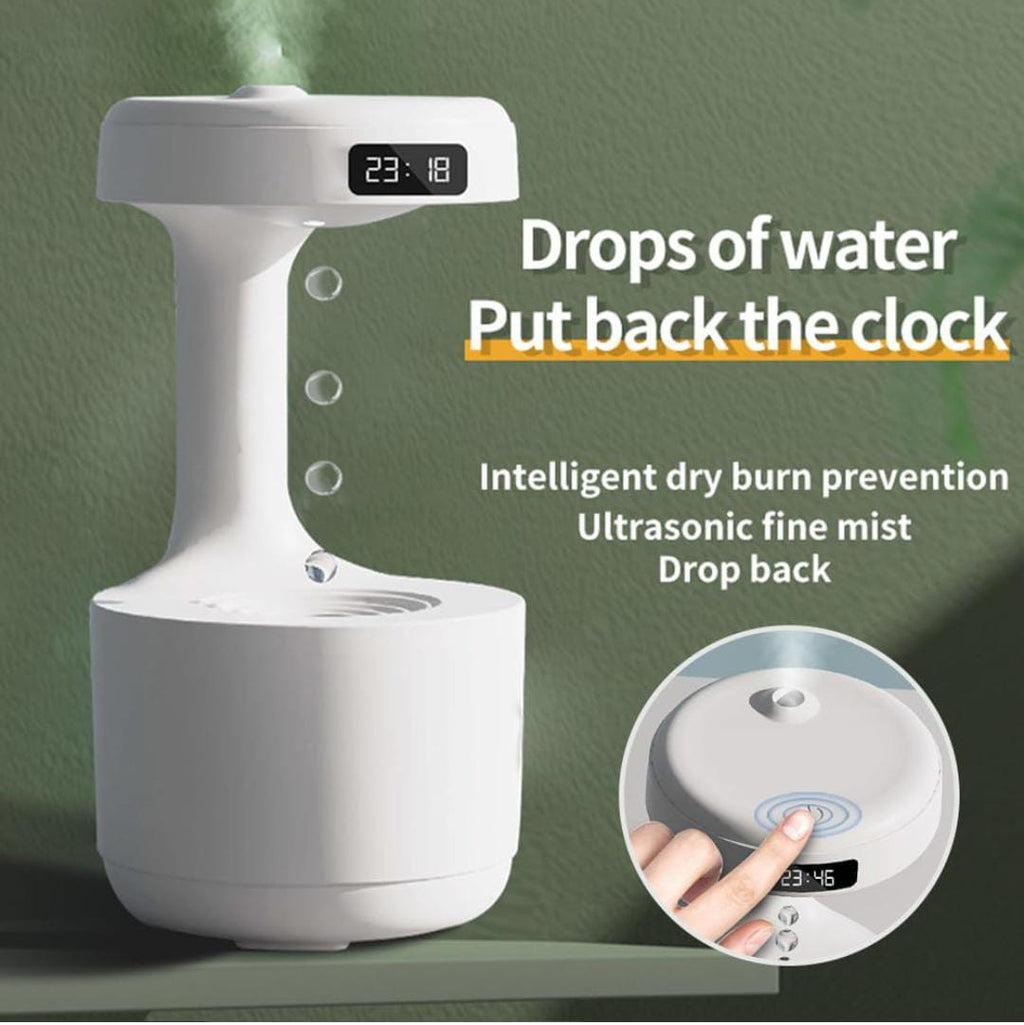 Anti Gravity Air Humidifier Countercurrent Water Droplet