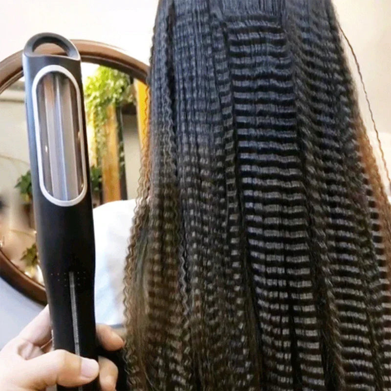 AUTOMATIC HAIR CRIMPING IRON