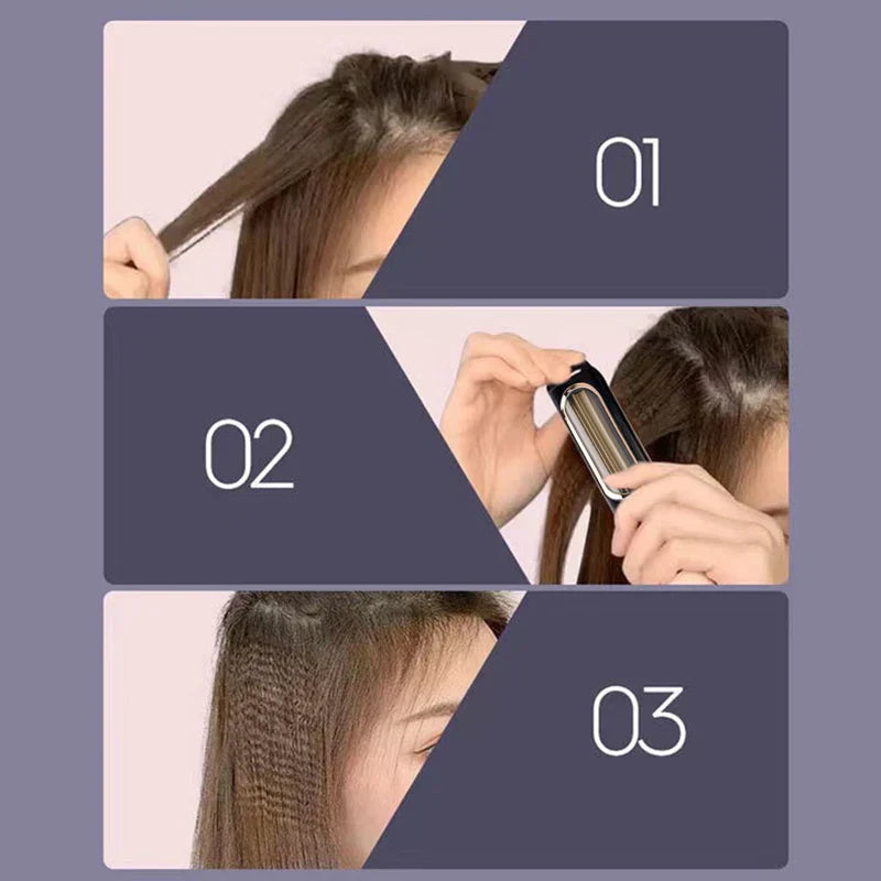 AUTOMATIC HAIR CRIMPING IRON