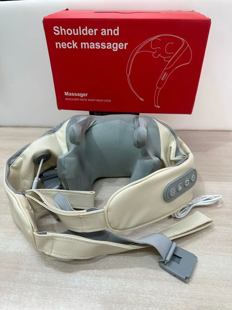Neck And Shoulder MassagerElectric Wearable 5D Cervical Neck Massage Machine