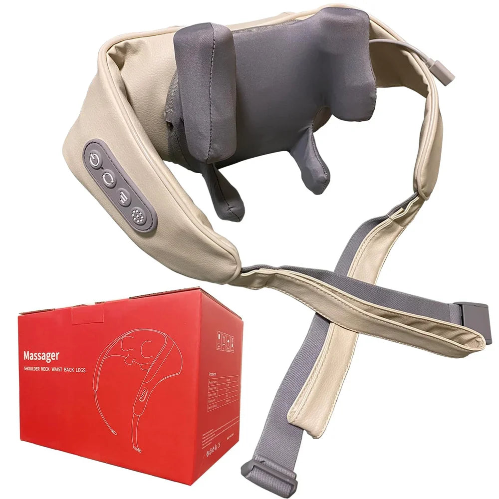 Neck And Shoulder MassagerElectric Wearable 5D Cervical Neck Massage Machine